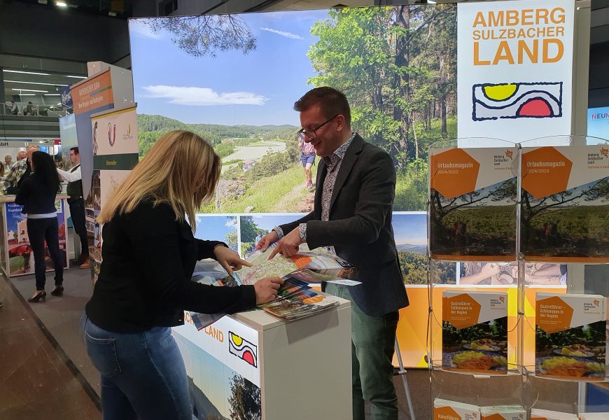 Das Amberg-Sulzbacher Land präsentiert sich auf der Freizeitmesse