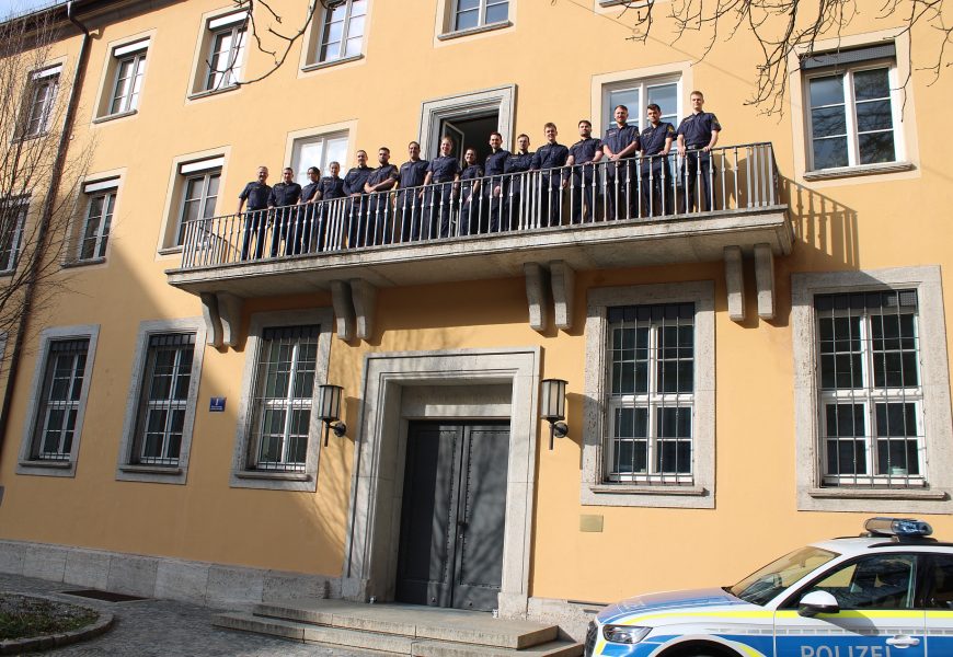 Nachwuchs für die Polizeiinspektion Regensburg Süd 