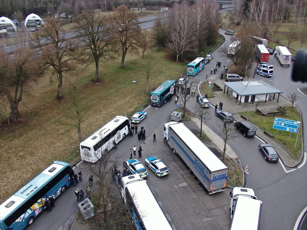 Foto: PP Oberpfalz/ Luftaufnahme durch Polizeidrohne