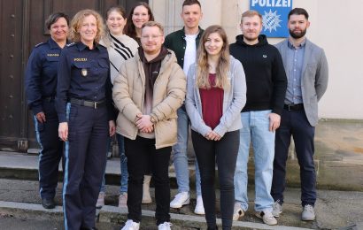 Neue Kolleginnen und Kollegen für die Polizeiinspektion Nabburg