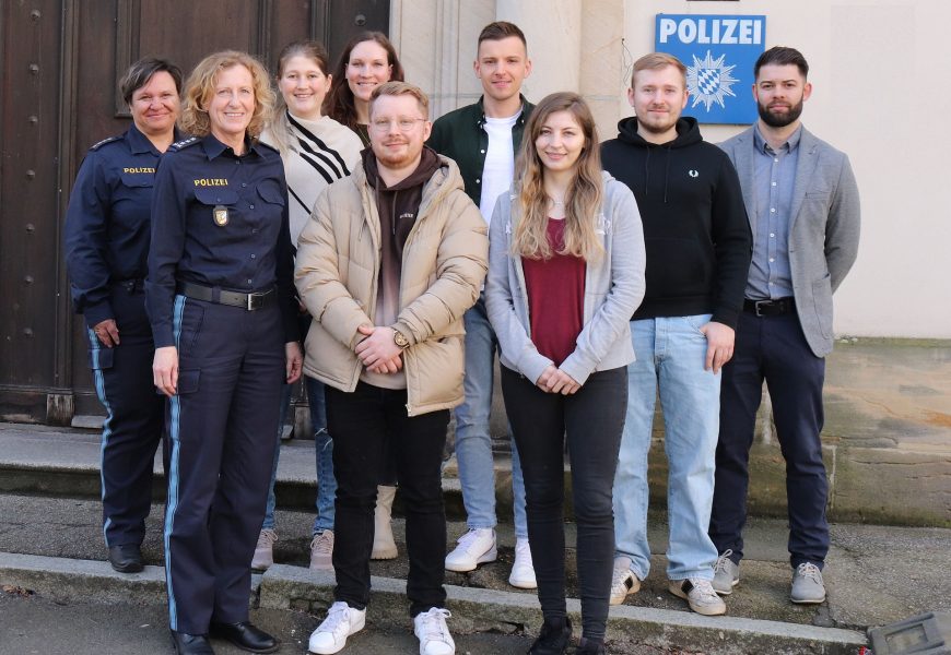 Neue Kolleginnen und Kollegen für die Polizeiinspektion Nabburg