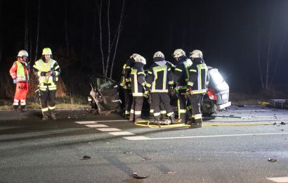 Unfall auf der B470